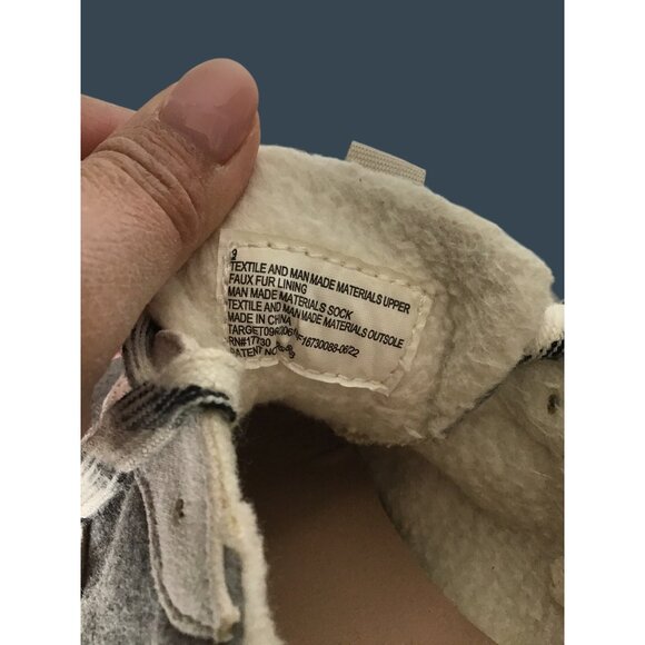 Vintage Gray & White Lace-Up Sneakers Size 9 Unisex - Picture 7 of 8